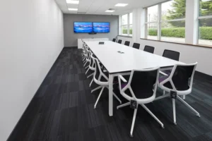 Office fit out Southampton project by Foursquare Workspace